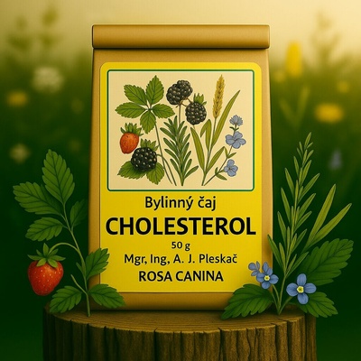 ROSA CANINA Bylinný Čaj Cholesterol Rovnováha Cév a Metabolismu 50 g