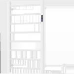 Mexen Oso електрически радиатор 2в1 стоящ 910 x 500 мм, 200 W, бял - W304-0910-500-00-20 (W304-0910-500-00-20)