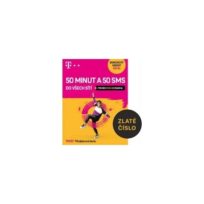 732 662 336 T-Mobile SIM karta, Zlaté číslo