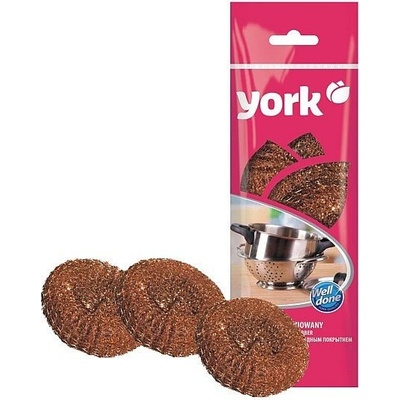 YORK měděné drátěnky 3 ks