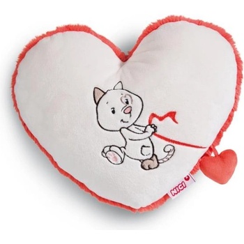 NICI възглавница Котенце ´´Сърчице´´ 26x22cm GREEN