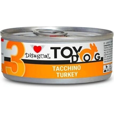 Disugual Toy Dog Turkey - за мини и малки породи кучета с пуешко - 85 гр