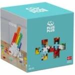 Plus-Plus 3976 Ingenious construction toy, rainbow, creative building blocks, building block set for children, 600 pieces