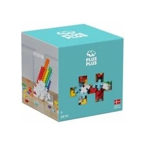 Plus-Plus 3976 Ingenious construction toy, rainbow, creative building blocks, building block set for children, 600 pieces