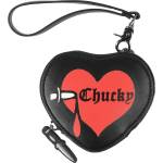 KILLSTAR портмоне за монети KILLSTAR x CHUCKY - Love Hurts - Червен - KSRA011105