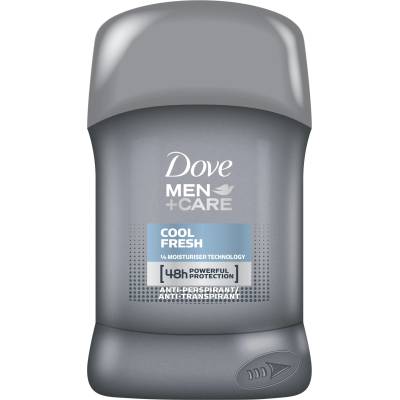 Dove Men+Care Стик против изпотяване Cool Fresh, 50 ml