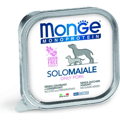 Monge Adult Dog Monoprotein paté bravčové 150 g