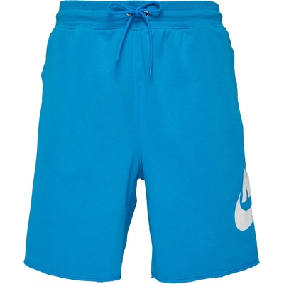 Nike CLUB SHORT Modrá Bílá