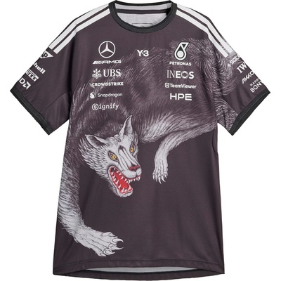 Y3 Блуза с къс ръкав Y3 Mens x Mercedes AMG Short Sleeve Jersey - Black