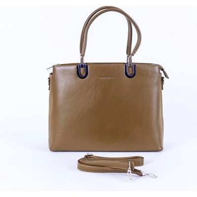 David Jones Olivová střední tříoddílová elegantní kabelka do ruky CM6563