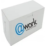 @Work Плик джоб бял В4 25х35см 250бр СЗЛ