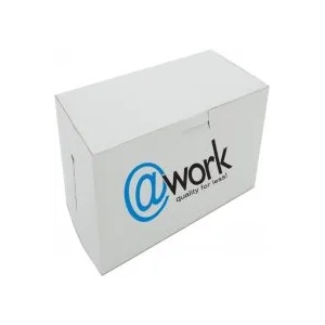 @Work Плик джоб бял В4 25х35см 250бр СЗЛ