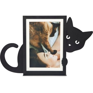 Balvi Черна метална стояща рамка 31x19, 5 cm Hidden Cat - Balvi (1031575_27704)