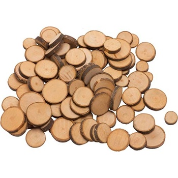 Goki Дървени кръгчета Goki, 100 броя (TT101)