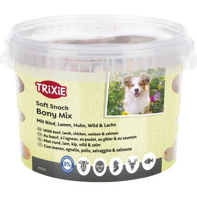 Soft Snack Bony mix XXL- hovězí jehněčí kuřezvěřina 1800 g