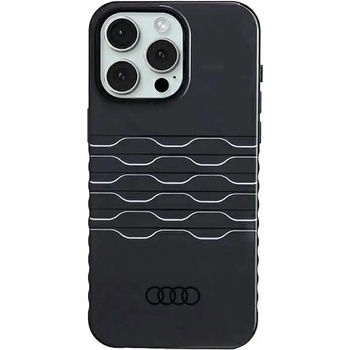 Audi Кейс Audi IML MagSafe за iPhone 15 Pro Max, черен (AUDI000054-0)