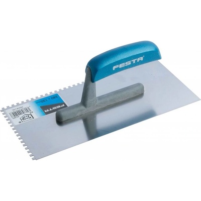 Festa Hladítko nerezové 280 x 130 mm drevená rúčka zubové E4