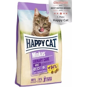 Happy Cat Minkas Urinary Care - храна за котки, намалява pН на урината, с намалено съдържание на магнезий и фосфор, с пилешко месо, 10 кг, Германия - 70375
