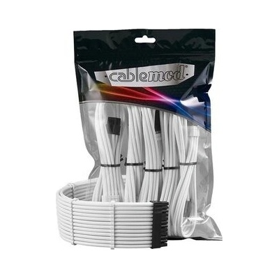 CableMod PRO ModMesh prodlužovací set / bílá CM-PCAB-16P3KIT-NKW-3PW-R