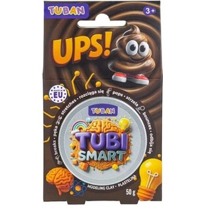 TUBAN Сензорна маса за моделиране Tuban - Tubi Smart, 50 g, кафява (TU3848) - ozone
