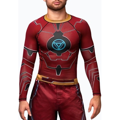 Pánský Rashguard Hayabusa Marvel's Iron Man LS red
