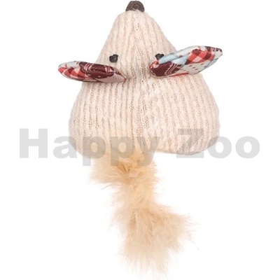 FLAMINGO Hračka pro kočky Vinta myš 8x12,5x4,5cm