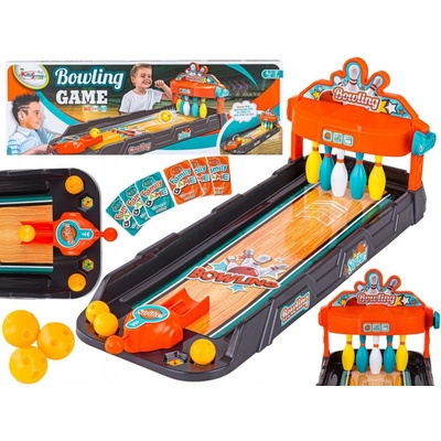 Stolní mini bowlingová hra, interaktivní hračka, přenosná arkáda, zábavná zelená