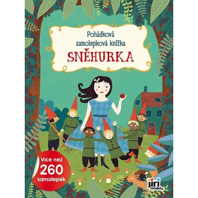 Rozprávková samolepková knižka Snehulienka