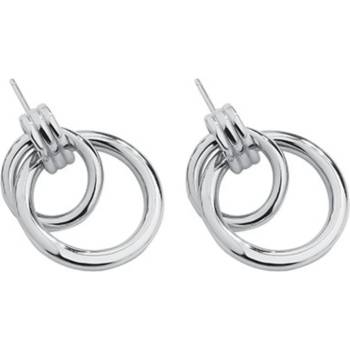 Silenti Jewelry Сребърни обеци "Методичност