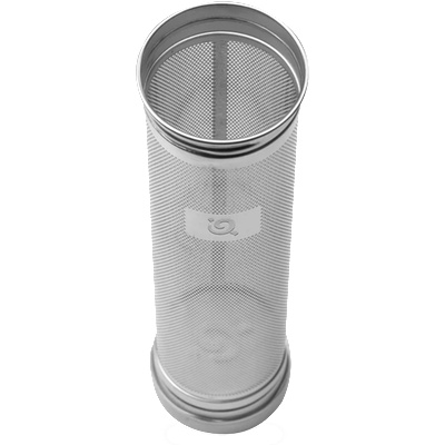 Qwetch Инфузорна цедка за чай с капачка на винт - 15cm - TITAN - 1500/2000ml