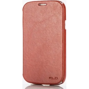 Image 1 of Samsung Страничен калъф тип тефтер за Samsung S7562 S Duos Enland кафяв