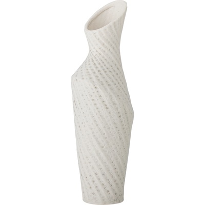 Bloomingville Декоративна ваза Fikla 29 см бяла (82061822)