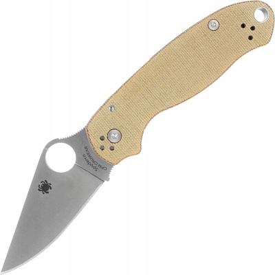 Spyderco Para 3 Brown Canvas Micarta od Sal a Erica Glesserových