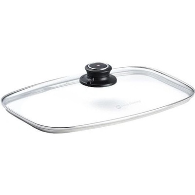 Swiss Diamond PEL2133 Sklenená pokrievka s nastaviteľným ventilom s rozmerom 21x33cm pre riady Swiss Titan