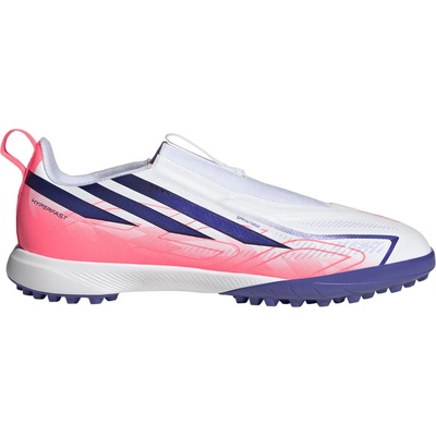 adidas F50 Hyperfast League Laceless TF bílá