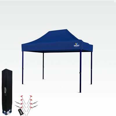 Brimo Promo stánok 2 x 3 m modrý 37