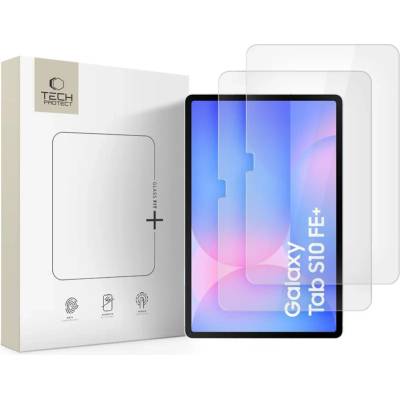 Tech-Protect GLASS FIT+ 2-брой закалени защитни стъкла за Galaxy Tab S10 FE+ Plus 13.1 X620 / X626B прозрачен (5906302363827)
