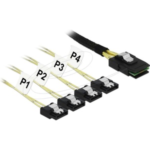 Delock Интерфейсен кабел Delock Mini SAS SFF-8087 към 4 (DELOCK-85731)