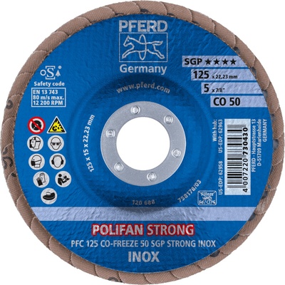 Pferd lamelový brúsny kotúč 125 mm 67789125