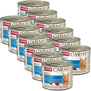 Animonda Carny Adult - Говеждо, треска и магданоз 12 x 200 г