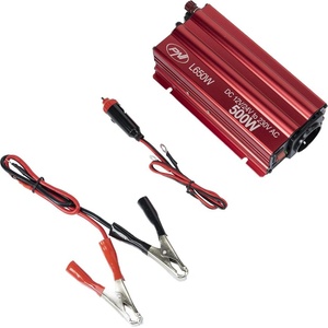 PNI L650W - Инвертор на напрежение, 12V/24V захранване, 230V изход, 500W, модифицирана синусоида, USB 5V 500mAh, клеми захр (L650W)