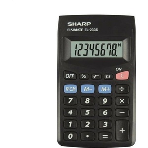 Sharp EL-233SBBK Калкулатори