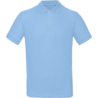 B&C pánska polokošeľa PM430 sky blue