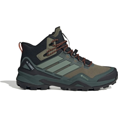 adidas Terrex Мъжки туристически обувки adidas Terrex Skychaser Mid GTX Walking boots - Olive Strata / Silver Green / Core Black - размер 42 2/3 (EU) (019-1242-0317)