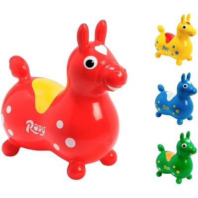 Gymnic Rody koník skákací zvířátko červená