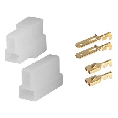 Sada krytů + konektorů 2xsamice + 2xkolík