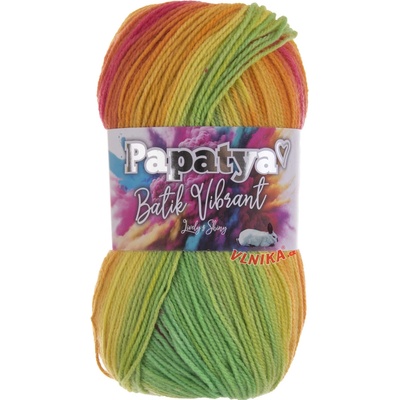 Kamgarn Příze Papatya Batik Vibrant Varianta: 11