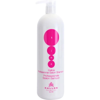 Kallos KJMN Professional Salon Shampoo подхранващ шампоан за възстановяване и подсилване на косата 1000ml