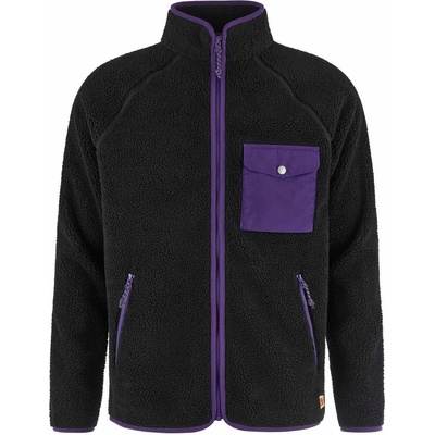 Fjällräven Vardag Pile Fleece Black-Dark Violet