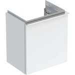 Geberit iCon - Шкаф за мивка 37x42x28 cm, 1 врата, панти отляво, гланцово бяло 502.301. 01.2 (502.301.01.2)